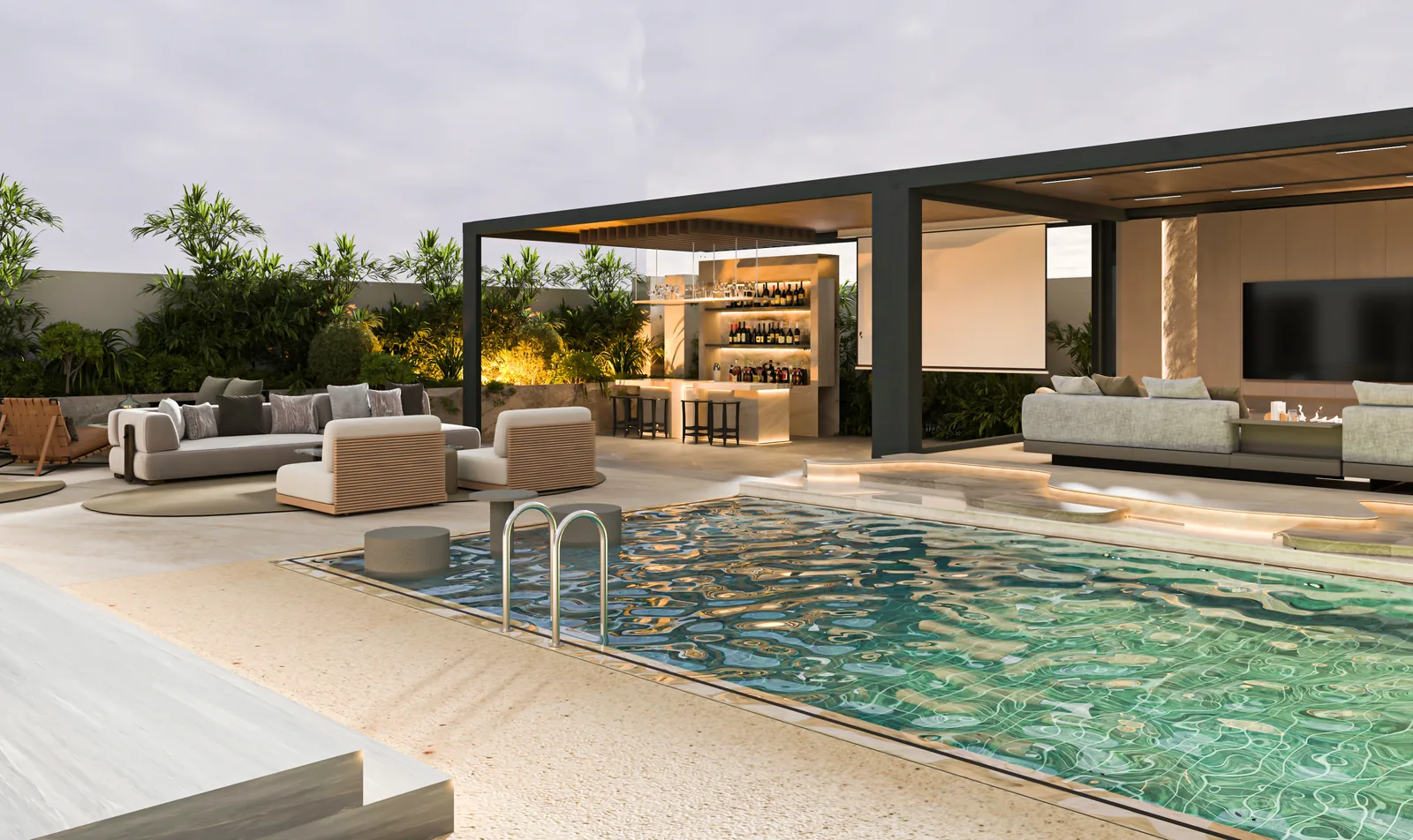 Villa Extension — residential interior by Rectangle Interiors
